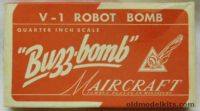 Maircraft 1/48 V-1 Robot Bomb plastic model kit